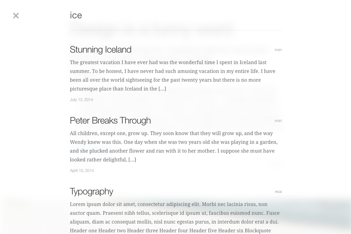 Imago - WordPress Theme, a WordPress Template by North Ninja (Photo 4 of 5)