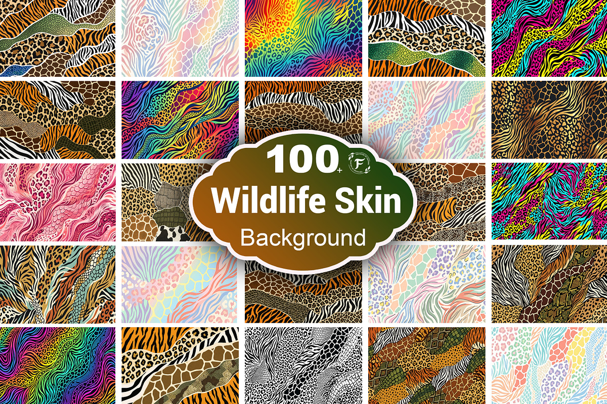 Wildlife Skin Digital Paper, a Background Graphic by Forhadx5 (Photo 1 of 12)