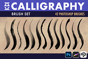 Calligraphy Brush Set, a Brush Add-On by Zsolt Kosa Art (Thumbnail 1 of 6)