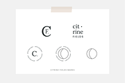 110 Minimal Logo Designs, a Branding & Logo Template by Erin Cassidy (Thumbnail 22 of 22)