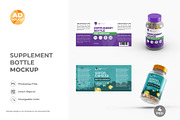 Supplement Bottle Mockup – 04 PSD, a Packaging Mockup by Adstart (Thumbnail 5 of 5)