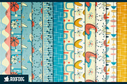 1950s Atomic patterns, a Pattern Graphic by Roofdog Design (Thumbnail 2 of 5)