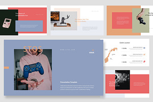 Stos : Gaming Biz Google Slides, a Presentation Template by Punkl Camp