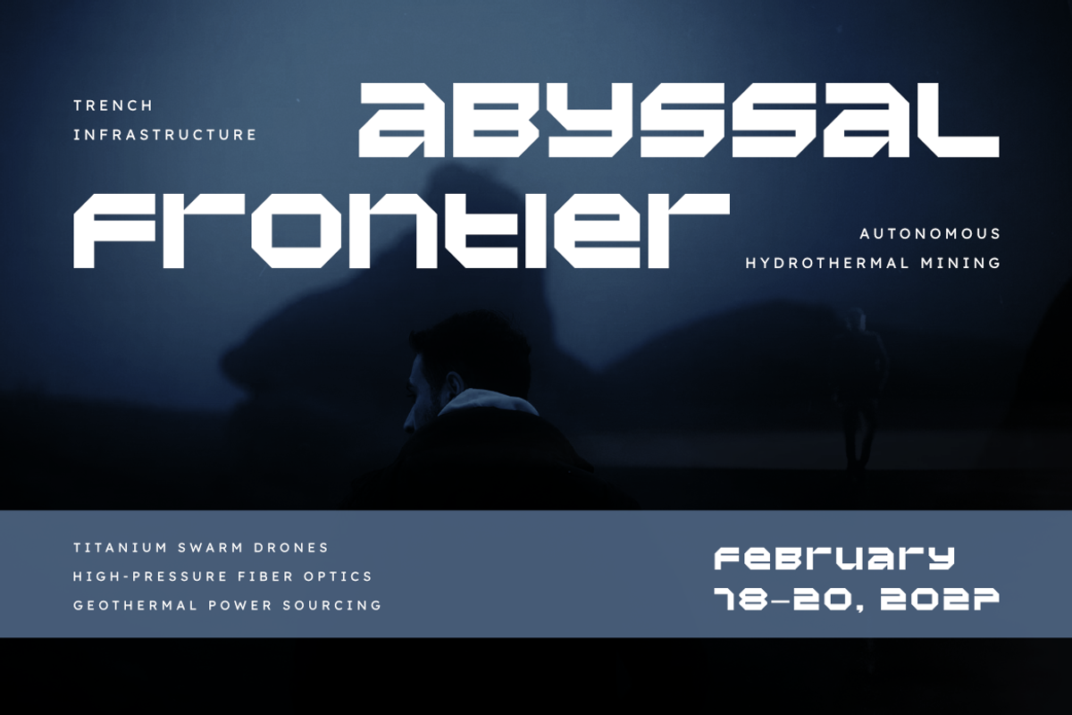 Gotech - Modern Futuristic Font, a Symbol Font by Masyafi Studio (Photo 8 of 8)
