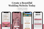 Blush Pink Wedding Website, a Landing Page Template by Everyday Perfection (Thumbnail 10 of 10)