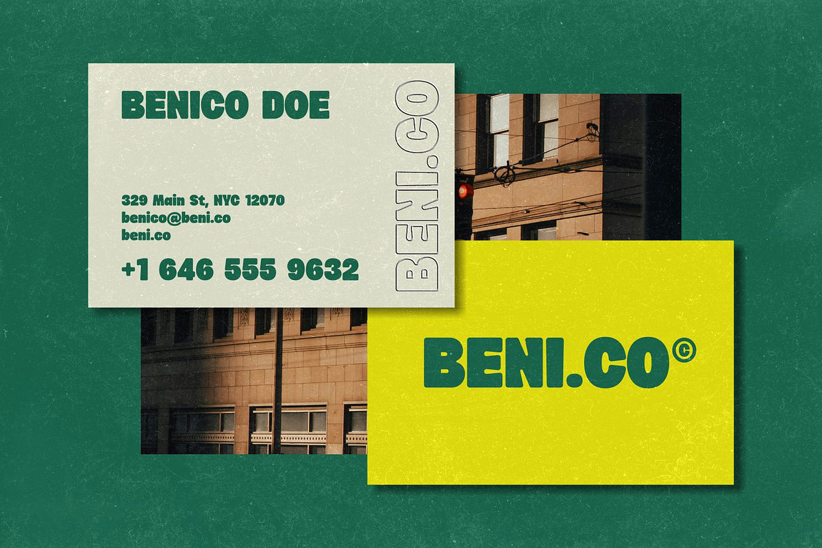 Mickon Font Family, a Sans Serif Font by Asenbayu (Photo 11 of 15)