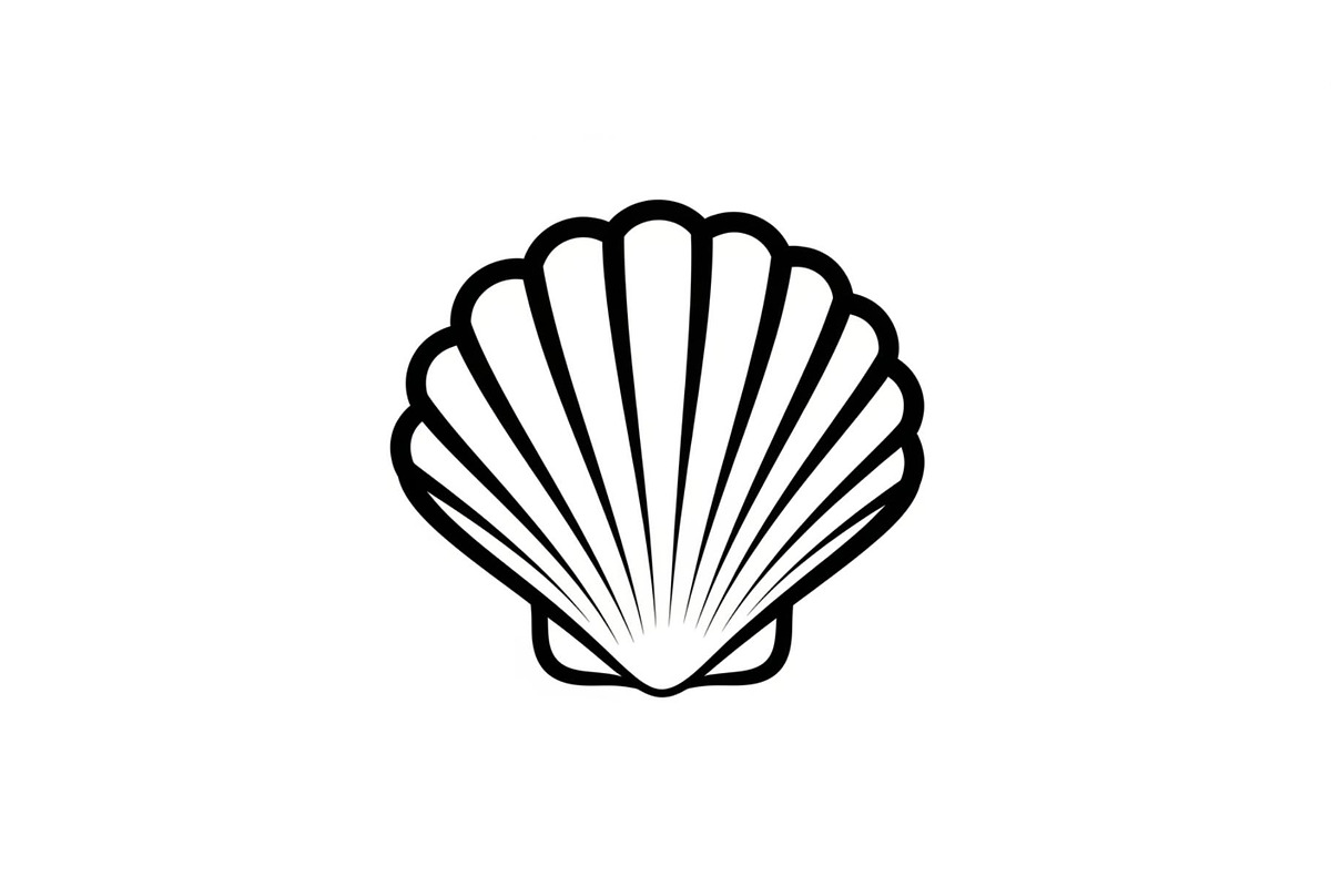 Shell Silhouette Vector Bundle, an Illustration by hafijul (Photo 41 of 48)