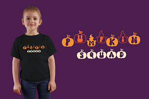 Pumpkin Party Is A Halloween Font