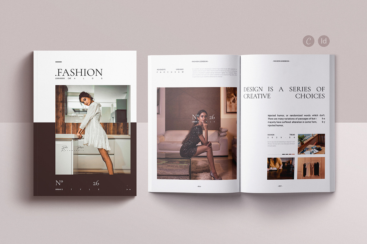 Fashion Lookbook Catalogue Template preview 2