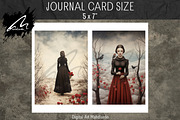 Lonely Girl in Winter Sheets, a Person Illustration by Digital Art Mahdiseño (Thumbnail 4 of 9)