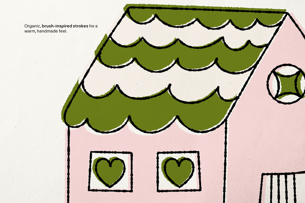 Folk Style Vector Illustrations, a Decorative Illustration by Camille Natton (Photo 3 of 10)
