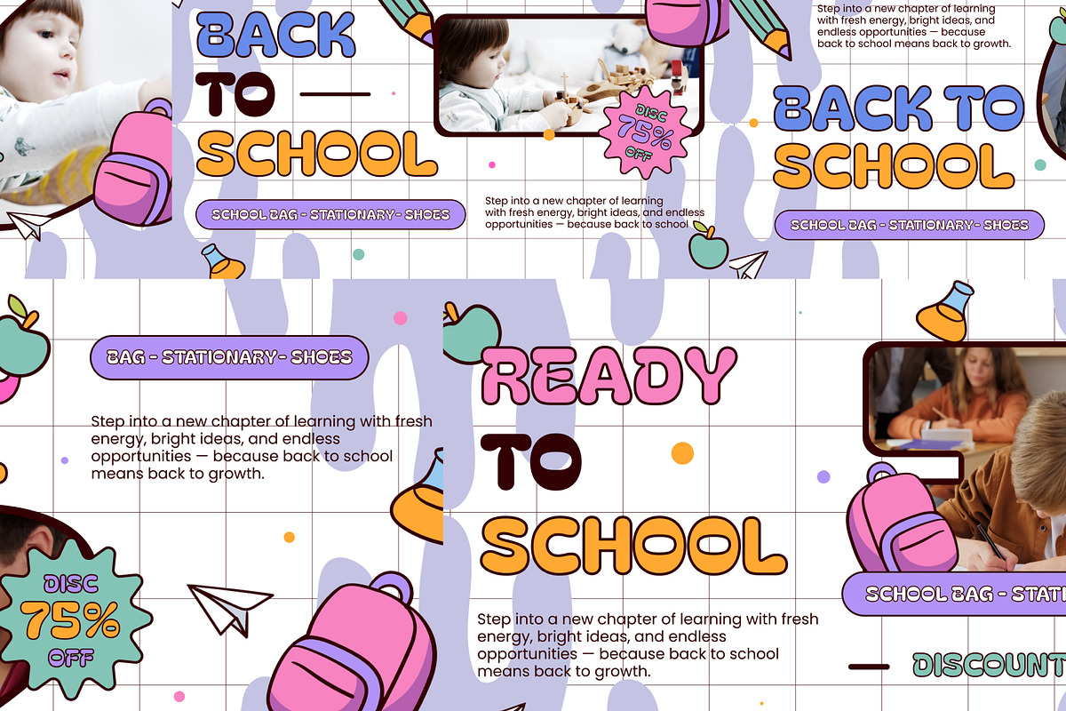 Back to School Promo Landscape