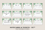 Greenery Bridal Shower Games, an Invitation Template by Coralcreations (Thumbnail 4 of 7)