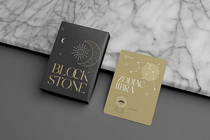 Blockstone Modern Display Serif Font