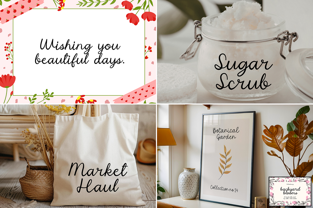 Cute & Cursive Font Bundle 3, a Script Font by Sofia Skoog (Photo 8 of 10)