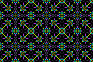 Decorative Black Seamless Pattern, a Pattern Graphic by Mightyfire