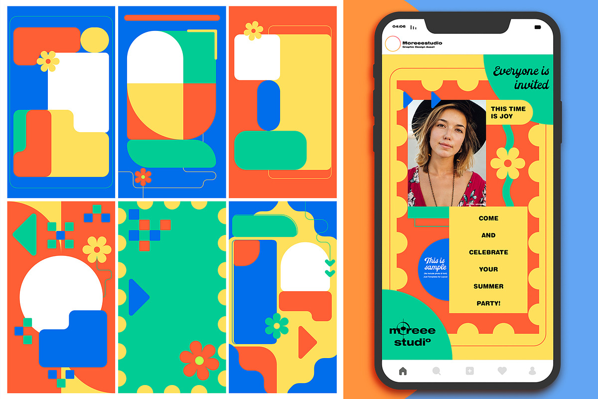 Summer Templates, a Social Media Template by moreeestudio (Photo 4 of 7)