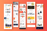 Speak-Education & LMS Figma Template, a Landing Page Template by Pixency (Thumbnail 3 of 18)