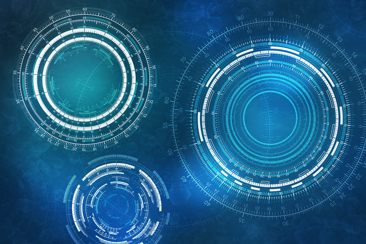 200 Logarithmic Futuristic Circles, a Brush Add-On by xresch (Photo 9 of 9)