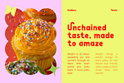 Monraha Food Display Font, a Sans Serif Font by Rasio Studio (Thumbnail 5 of 7)