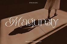 Magurety - Stylish Serif Font