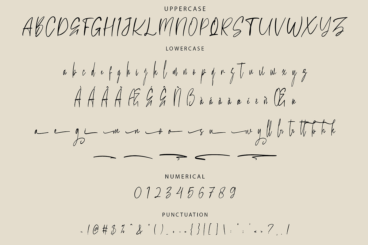 Burkellia Handwriting Script Font, a Script Font by NTC Graphic (Photo 8 of 9)
