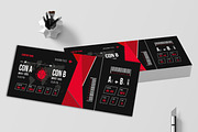 Boarding Pass Flight Ticket, a Stationery Template by ContestDesign (Thumbnail 3 of 3)