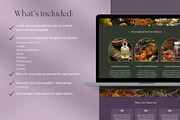 Holistic Brand Canva Website, a Landing Page Template by Unalome Design Studio (Thumbnail 2 of 5)