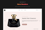 Erfusion - 20 Hero Headers (70% OFF), an UI Kit Template by Pentaclay (Thumbnail 4 of 6)