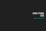 Simple Business Card, a Business Card Template by DesignGhar (Thumbnail 6 of 7)