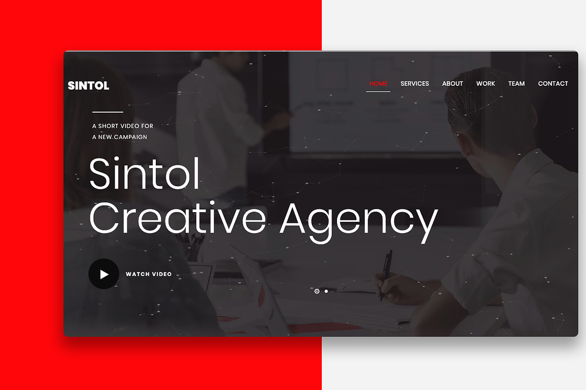 Sintol - Creative Agency Template, a Bootstrap Template by Restart Technology Shop (Photo 2 of 2)