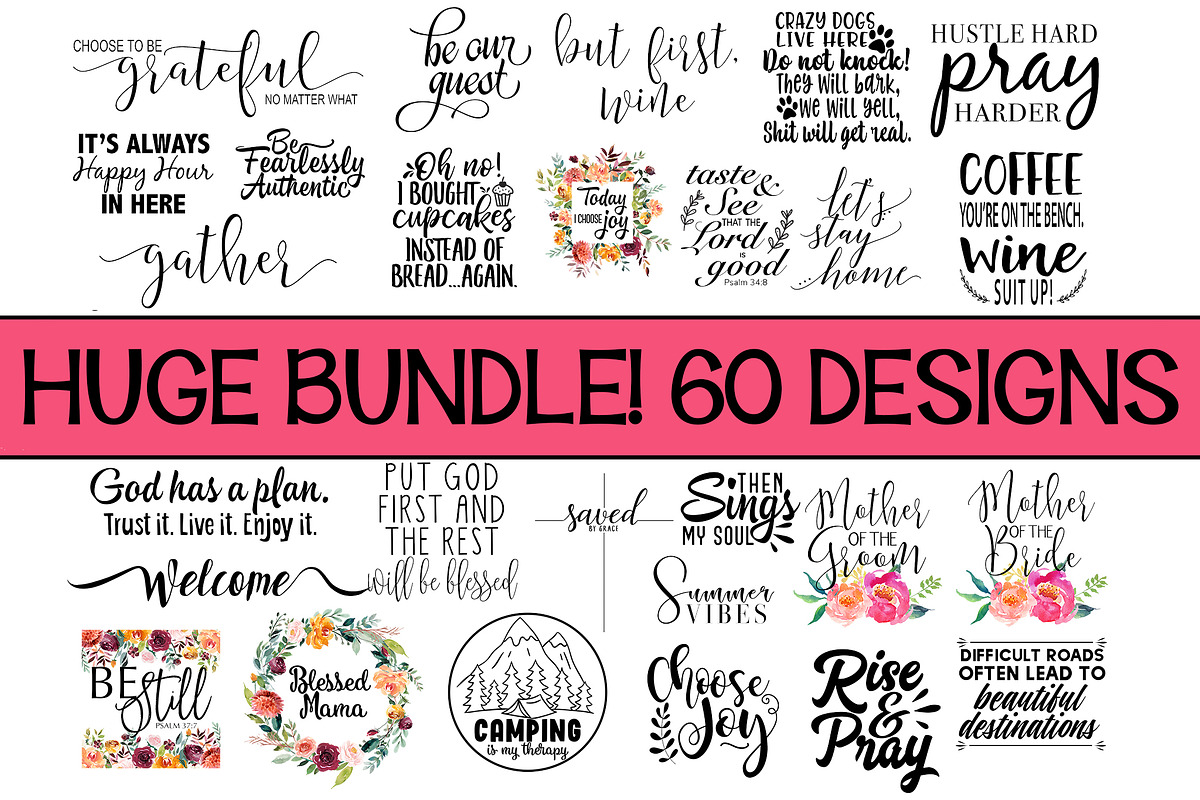 HUGE SHOP BUNDLE - 50+, an Illustration by Creative Chaos (Photo 1 of 7)