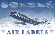 Air Labels, a Branding & Logo Template by daseugen (Thumbnail 1 of 5)