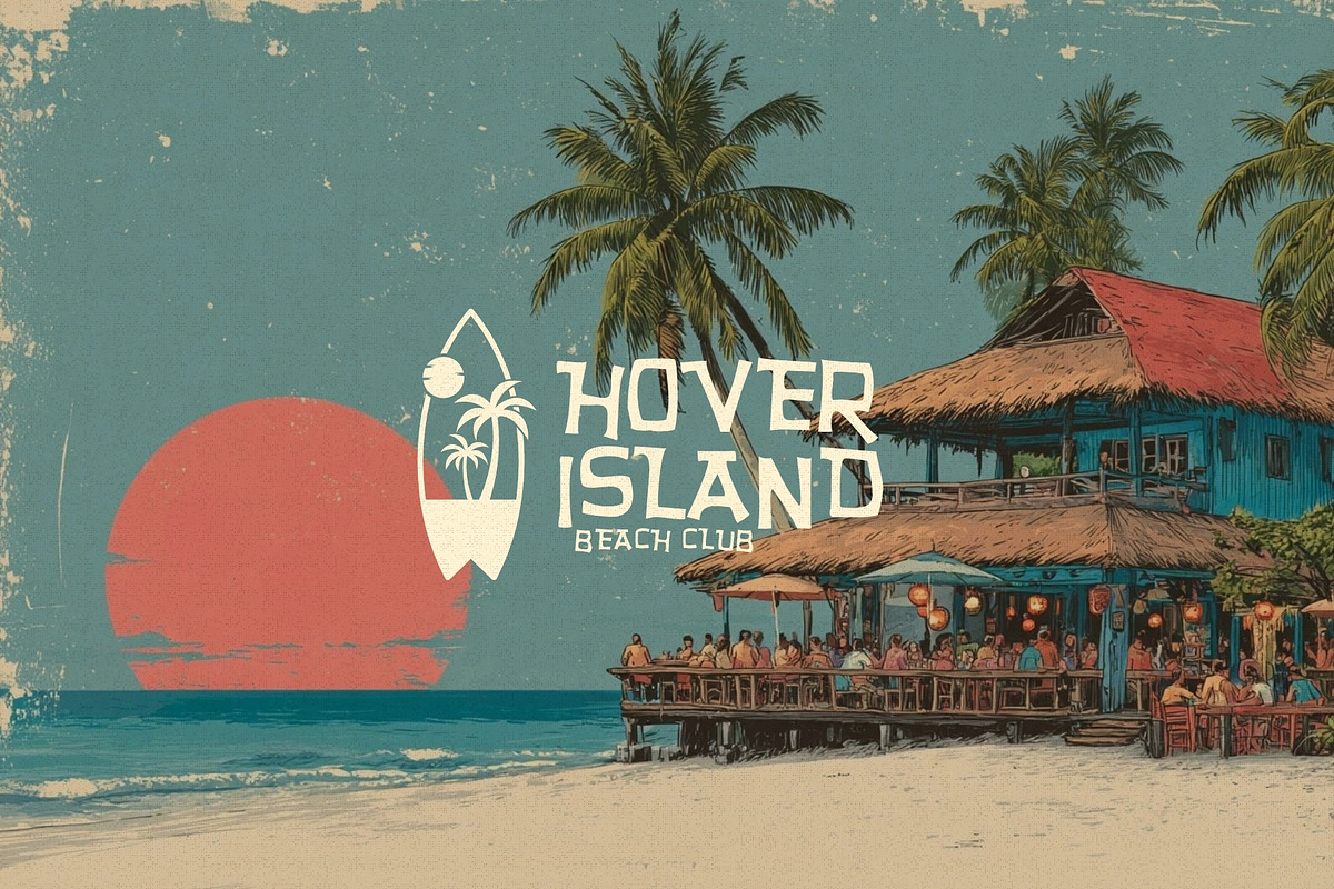 Aloha Pop - Tropical Tiki Typeface, a Handwritten Font by HipFonts (Photo 5 of 9)