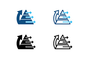Business Growth Arrow Icons