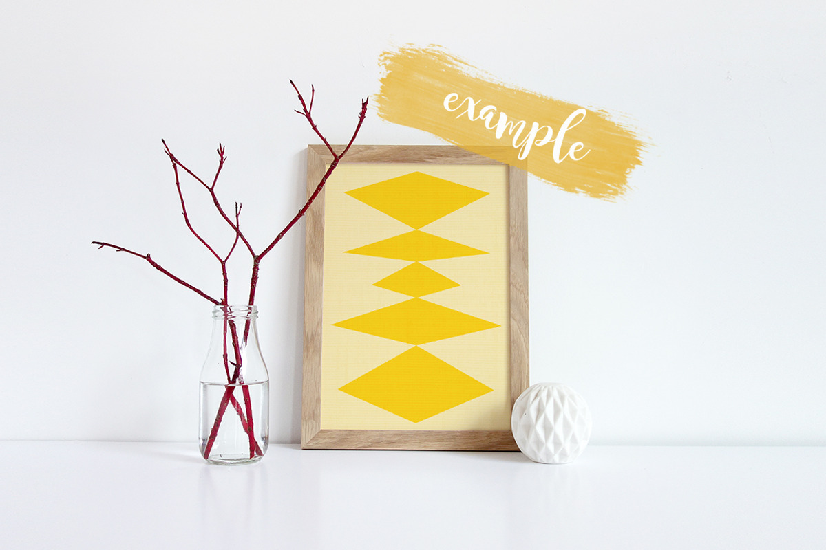 A4 Wooden Frame Stock Photo, a Print Template by YOYO Photo (Photo 2 of 2)