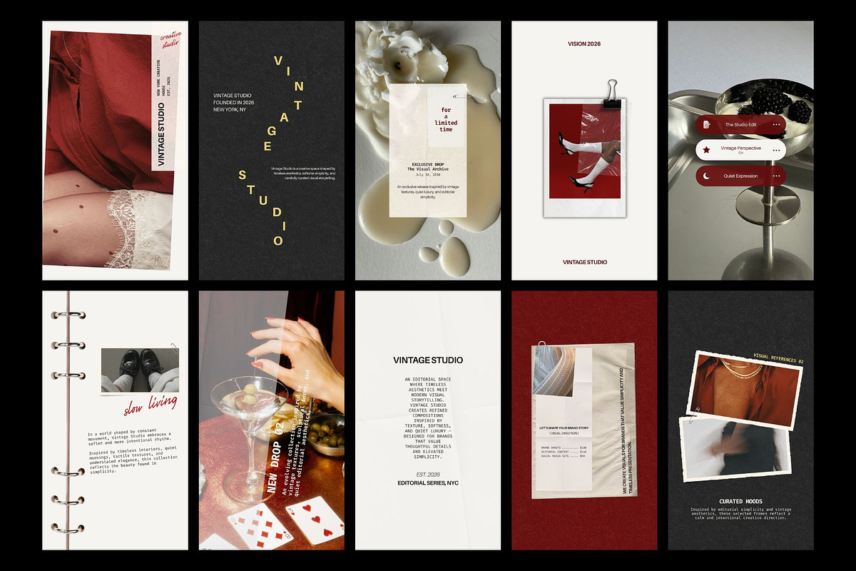 Instagram Story Templates | CANVA, a Social Media Template by Mia Branding Studio (Photo 1 of 2)