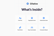 Ofative - Calendar Dashboard App, an UI Kit Template by cansaasstudio (Thumbnail 2 of 6)