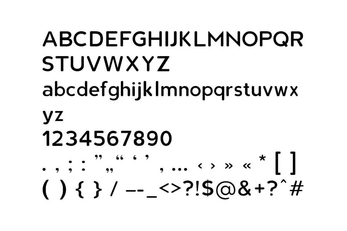 BERLIN ROUNDED - The Font Family preview 4