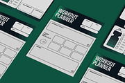 Workout Planner, a Print Template by graphicook (Thumbnail 3 of 3)