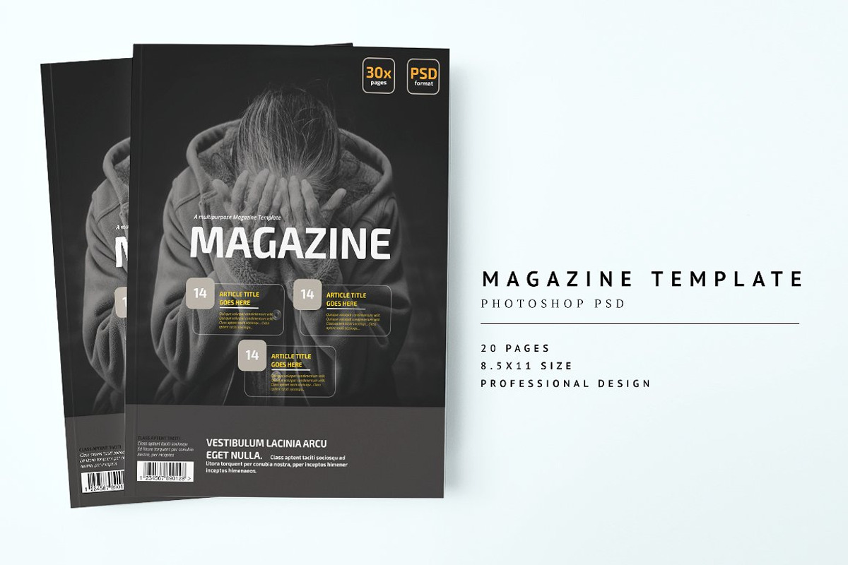 2000+ Magazine Bundle - 97% Off, a Magazine Template by pmvch (Photo 21 of 70)