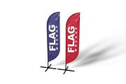 Flag Mockup, an Advertising Mockup by mockupbuys (Thumbnail 18 of 26)