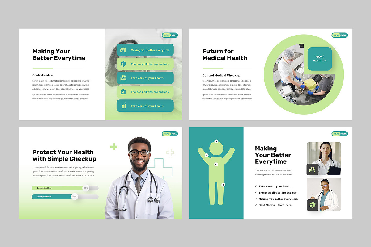 HEALWELL - Health & Medical Keynote, a Presentation Template by rgbryand (Photo 6 of 9)