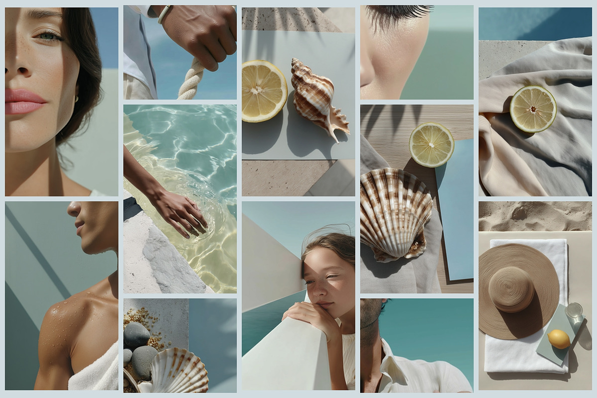 Coastal Lifestyle Backgrounds, a Holiday Photo by AI Petr Creative Agency (Photo 4 of 7)