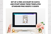 Mood Board Template For Canva, a Poster Template by Akrinity Digital (Thumbnail 2 of 3)
