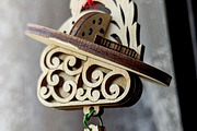 Fairy Girl Ornament - Laser Cut File, an Object Graphic by VectorPainter (Thumbnail 7 of 16)