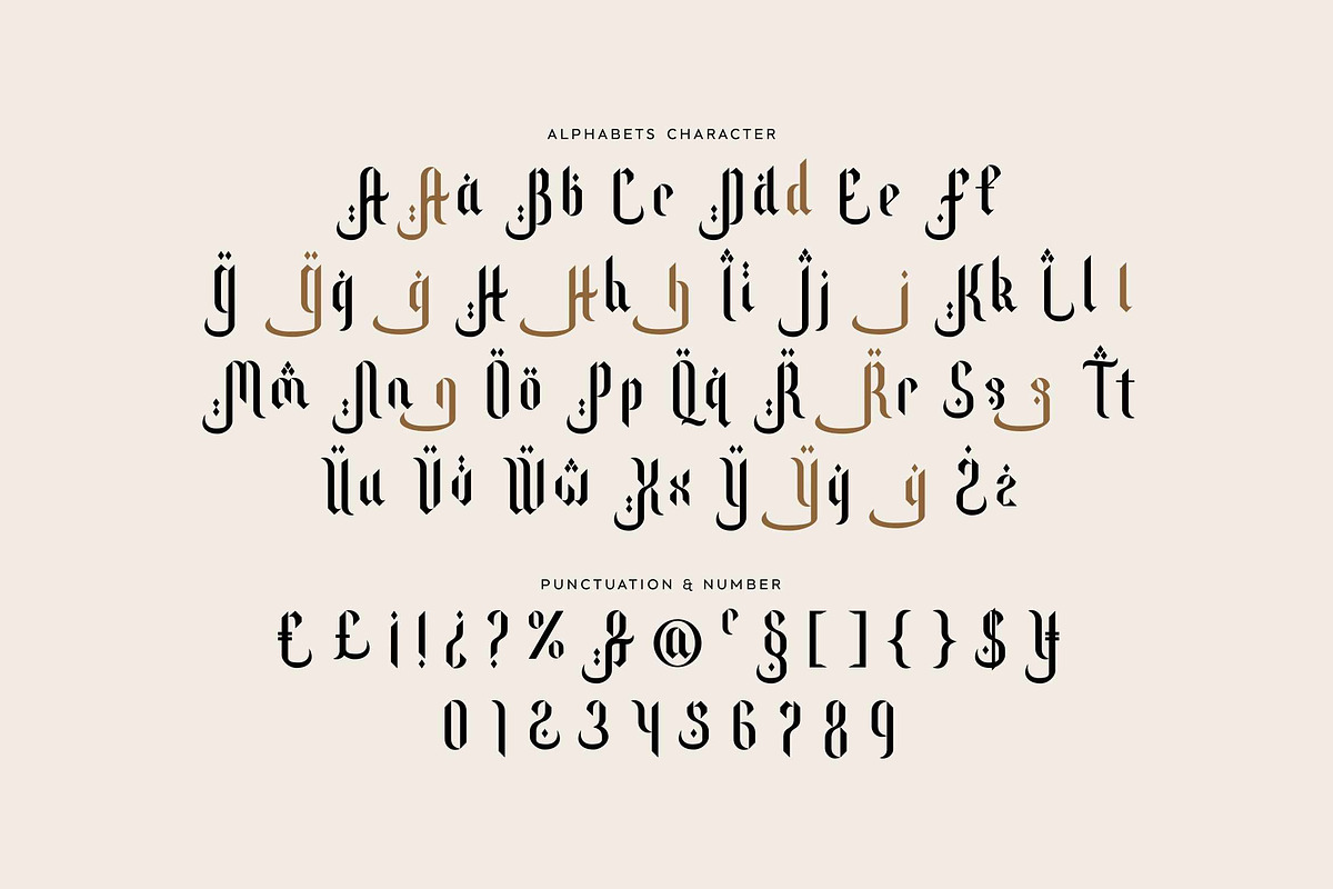 Fulayuk - Arabic Display Font, a Font by Runsell Studio (Photo 5 of 5)
