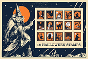 Creepy Stories: Halloween Graphics, a Seasonal Illustration by Retro Machine (Thumbnail 8 of 14)