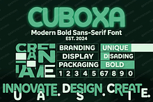 Cuboxa | Modern Elegant Serif Typefa