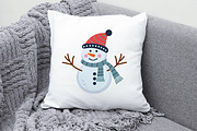 Cute snowmen set, a Seasonal Illustration by JulyGart (Thumbnail 5 of 5)